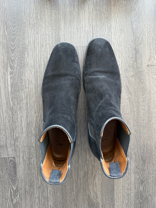 AQUATALIA Men\'s Black Suede Chelsea Boots main image 4